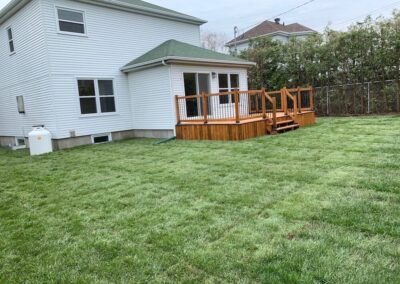Réalisation avec de la tourbe de variété Kentucky Bluegrass